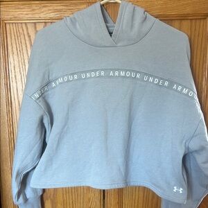 Under Armour Women's Light Gray Hoodie